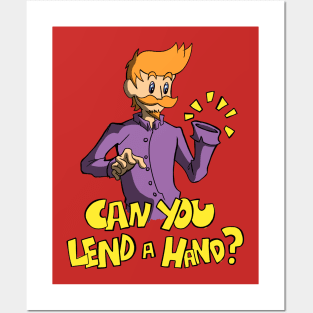 Can You Lend A Hand? Posters and Art